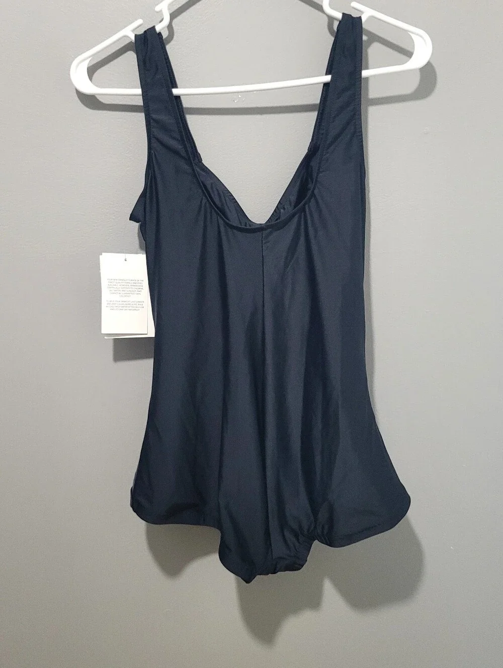Nwt $99 Azul Black Instant Minimizer Tummy Control One Piece Bikini Sz 16w